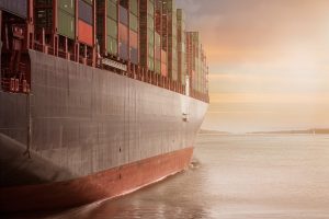 distribution worldwide on cargo ship