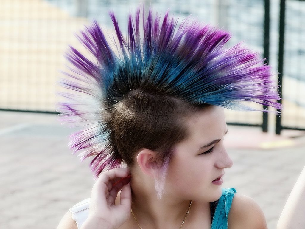 uniform of a punk rocker