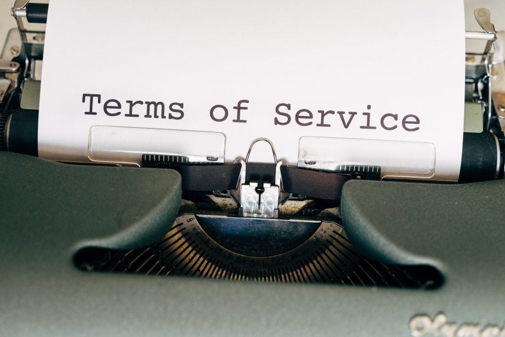 Update your HR terms of service