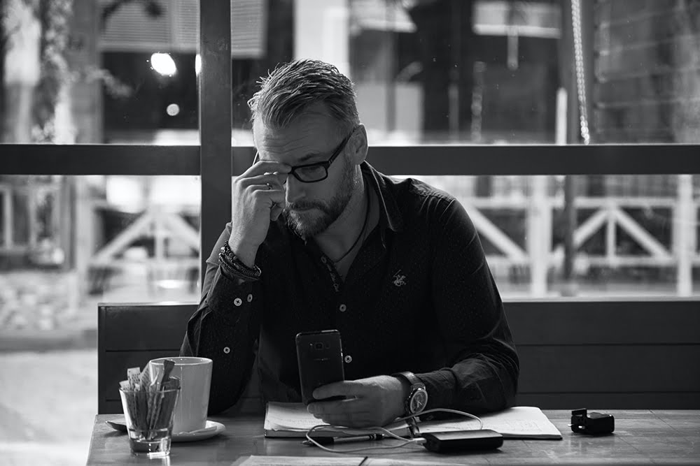 Business exit planning - man thinking Business exit planning - man thinking