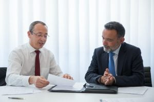 What happens during the due diligence phase of the sale of a business?